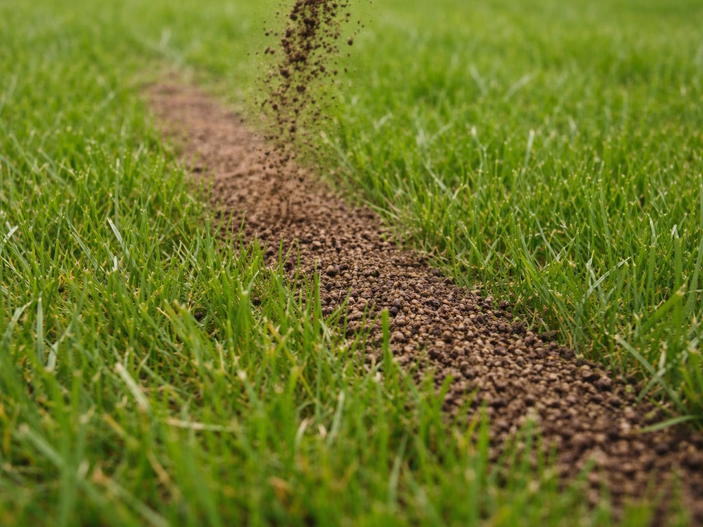 Wanneer compost op gazon strooien: juiste moment en dosering